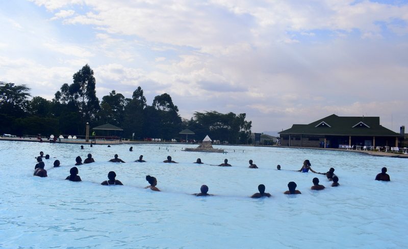 Team building at Naivasha